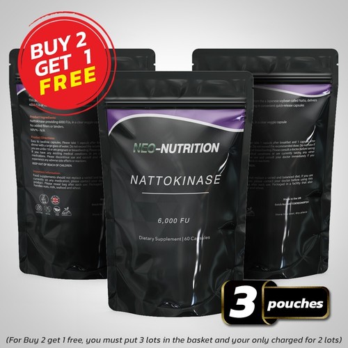 Nattokinase 6000fus capsules - nattokinase,