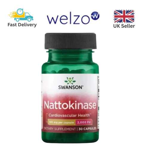 Swanson nattokinase - nattokinase, 30