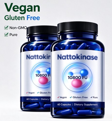 Pack nattokinase 10800fu - nattokinase, 120