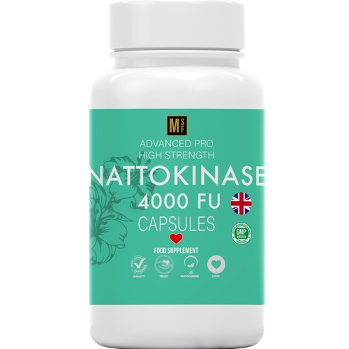 Nattokinase 120 capsules - nattokinase,