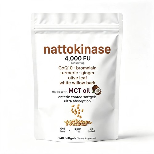 Nattokinase softgels dietary - nattokinase,