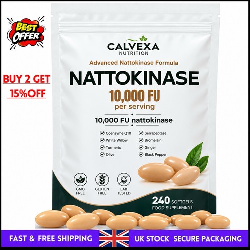Nattokinase 10000fu 240 - nattokinase,