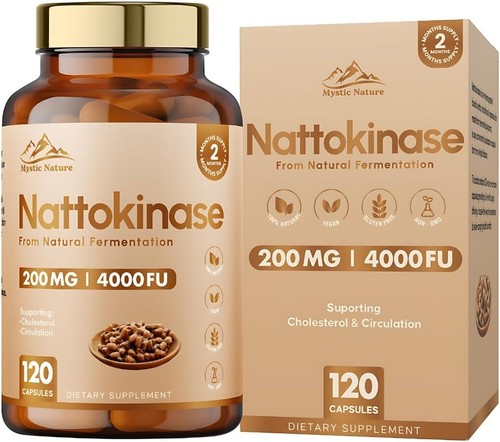 Nattokinase 120 capsules 200 - |,