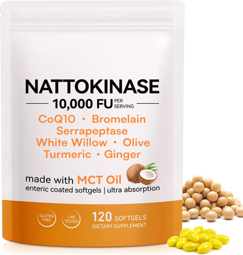 Nattokinase 000 capsules - nattokinase, fu