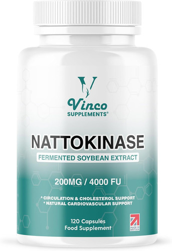 Vinco nattokinase 200mg 4000fu - vinco,