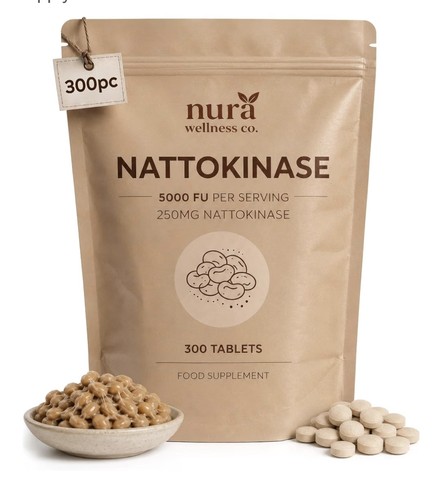 Nattokinase 5000fu 250mg 300 - 5000fu,