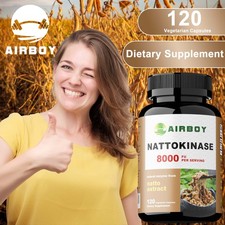 Nattokinase Capsules 8,000 FU