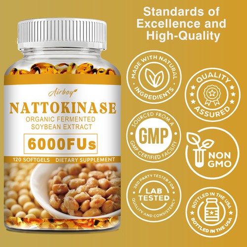 Nattokinase 6000fu 120pcs - 6000fu,