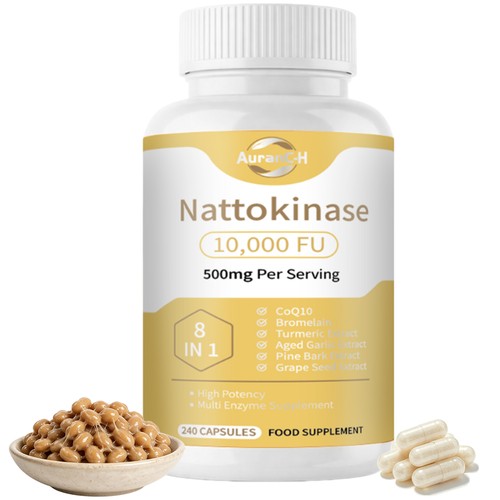 Nattokinase 10000fu 500mg - 10000fu,