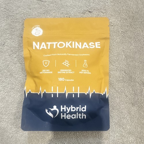 Nattokinase 180 capsules - nattokinase,